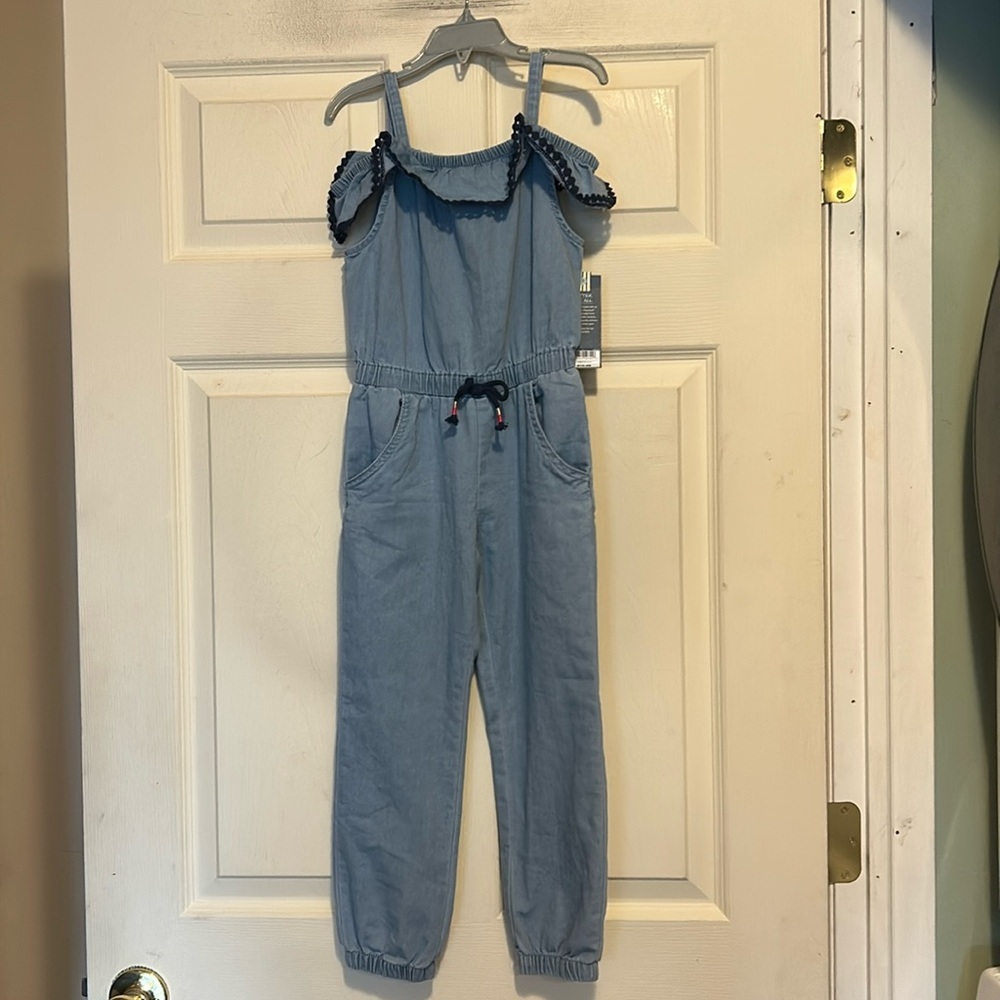 Genuine Kids From Oshkosh Jumpsuit Size 5T Blue